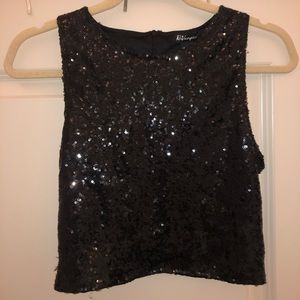 Sequin Glitter Tank Top